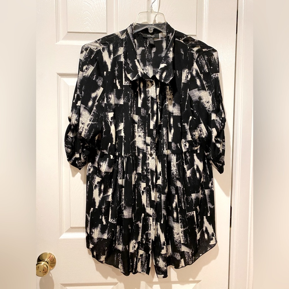 Style & Co. Button Down Top Size 2X